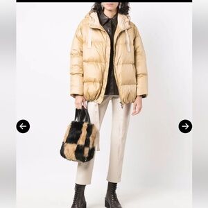 Stand Studio down filled puffer hooded jacket oversize size S-XL see measurement